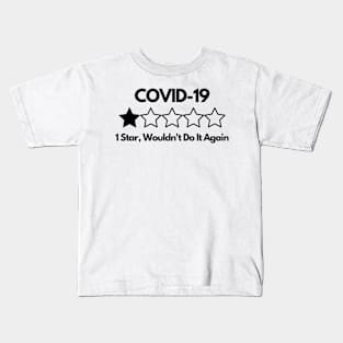 1 Star COVID-19 Kids T-Shirt